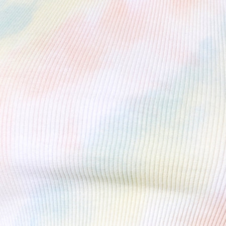 Givas Crop Top in Pastel Tie Dye