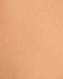 Glamazon Plunge Neck Swimsuit in Soft Gold