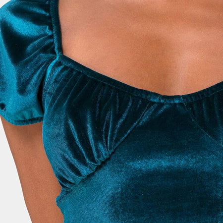 Glaty Top in Velvet Teal