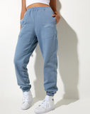 Basta Jogger in Powder Blue Memories Embro