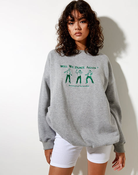 Image of Glo Sweatshirt in Greymarl Memories From Dance Embro