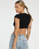 image of Guanna Crop Top in Black