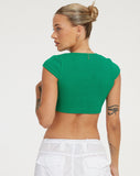 image of Guanna Crop Top in Green