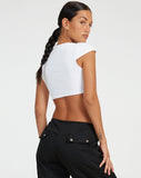 image of Guanna Crop Top in White