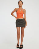 image of Gunmo Crop Top in Orange