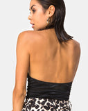 Gyal Sleeveless Bodice in Black