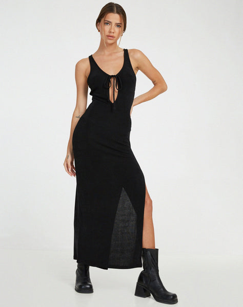 image of Haldis Maxi Dress in Black