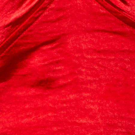 Haltri Crop Top in Satin Red