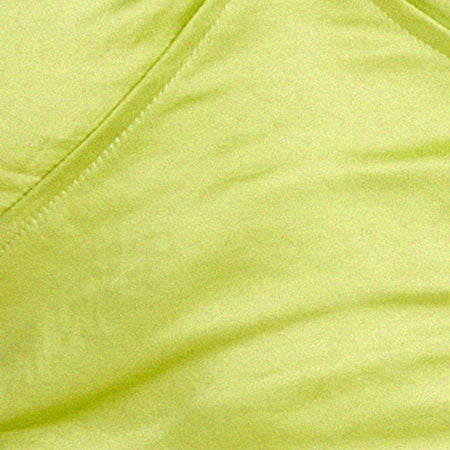 Haltri Crop Top in Satin Lime Green