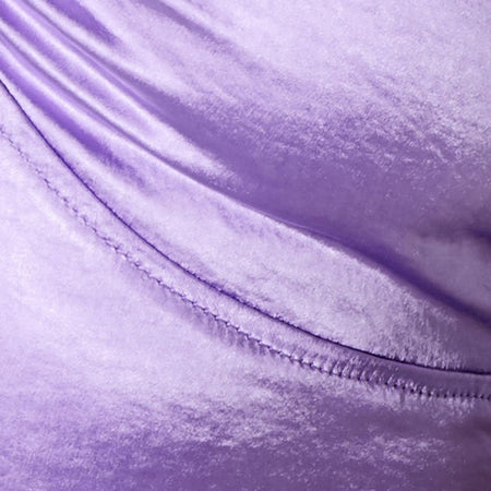 Haltri Crop Top Satin Lilac