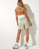 Image of Hamo Tailored Short in Sage