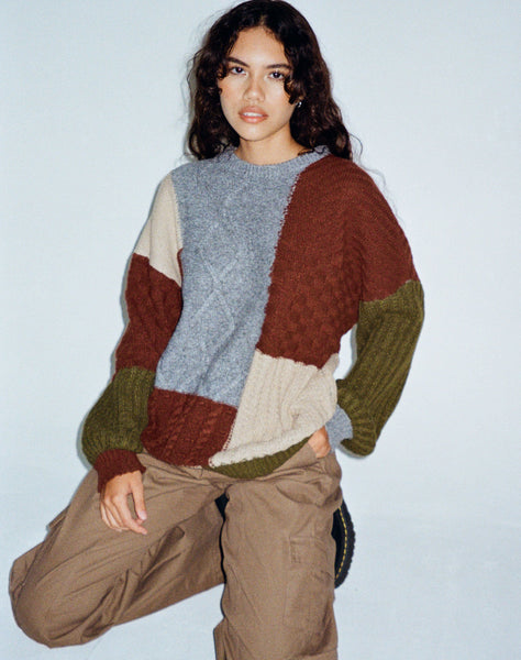 image of Danar Jumper in Patchwork