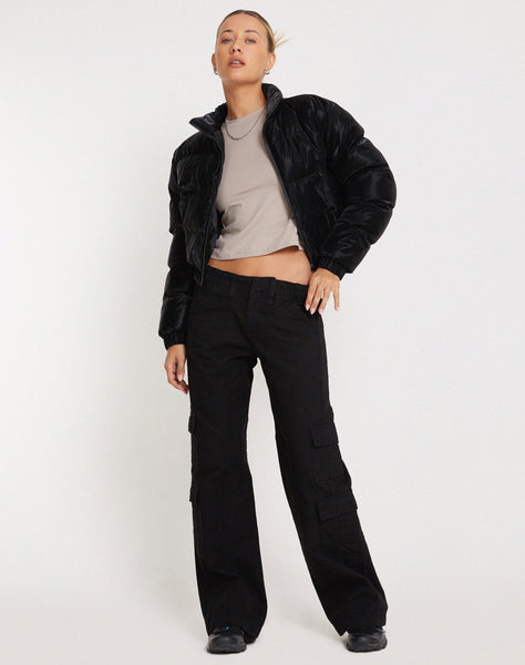 Image of Hansa Cargo Trouser in Black