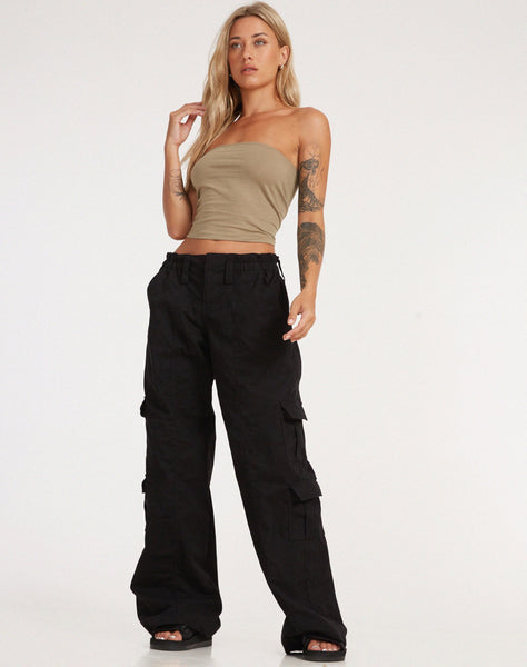 image of Hansa Cargo Trouser in Black