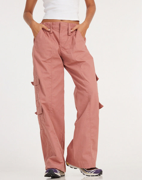 image of Hansa Cargo Trouser in Dusty Rose