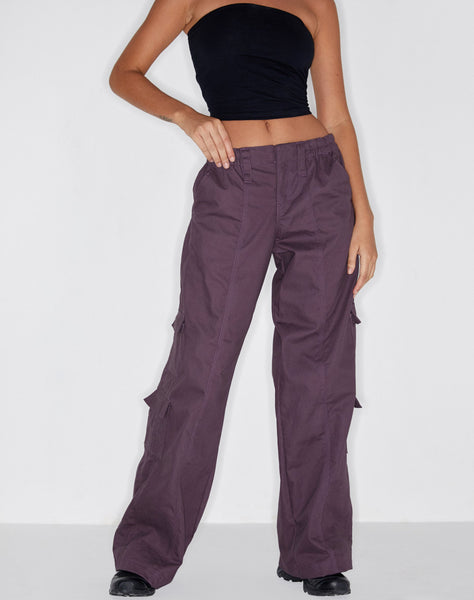 image of Hansa Cargo Trouser in Panama Dark Purple