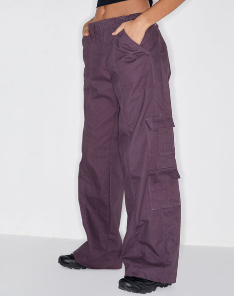 image of Hansa Cargo Trouser in Panama Dark Purple