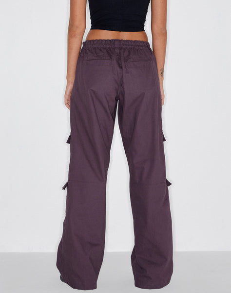 image of Hansa Cargo Trouser in Panama Dark Purple