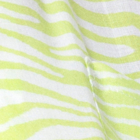 Hawaiian Shirt in Classic Zebra Lime