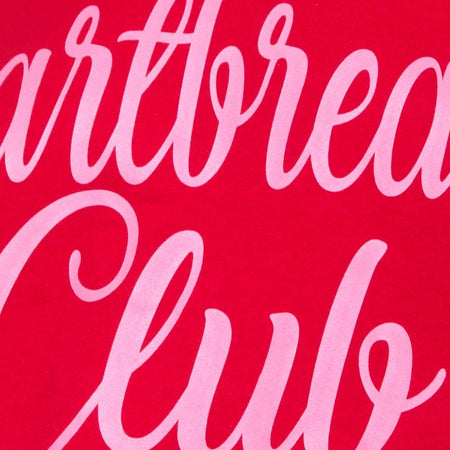 Oversize Basic Tee in Heartbreaker Club Red