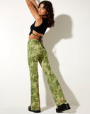 Image of Heny Flare Trouser in Blurred Floral