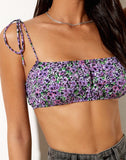 Image of Hepsie Crop Top in Lilac Blossom