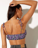 Image of Hepsie Crop Top in Lilac Blossom