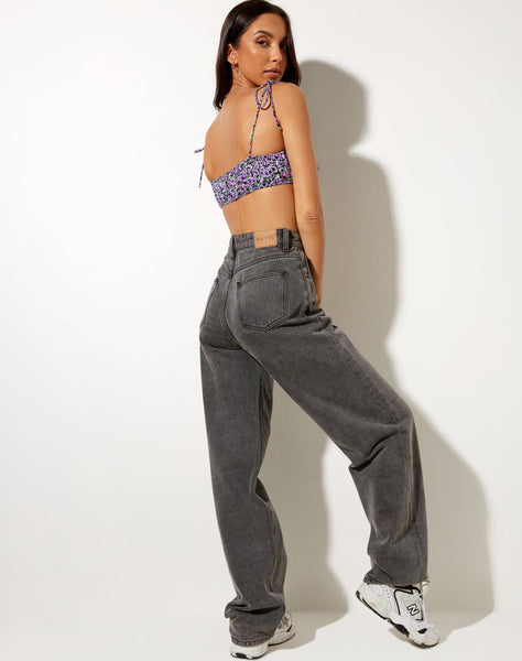 Image of Hepsie Crop Top in Lilac Blossom