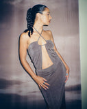 image of Hiriko Halter Top in Charcoal