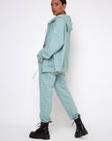 Hollack Hoody in Modern Day Romantics Seafoam