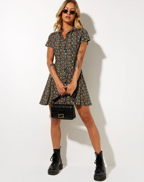 Image of Holma Mini Dress in Kenny Floral