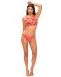 Honey Bikini Bottom in Watermelon