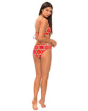 Honey Bikini Bottom in Watermelon