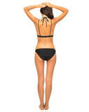 Ice Cut Out Bikini Bottom in Black