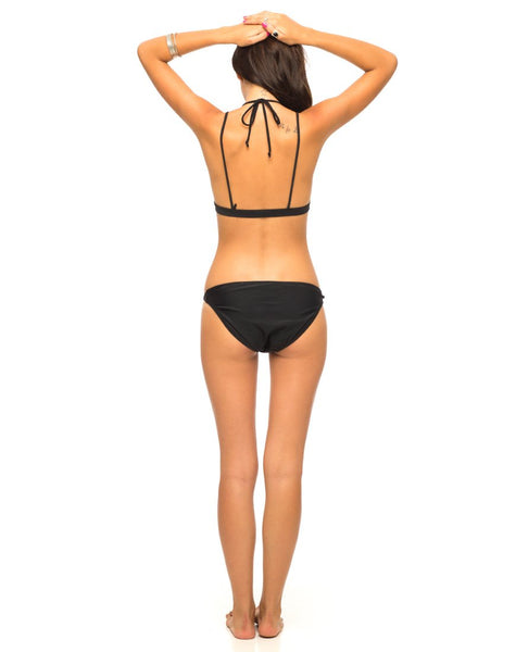 Ice Cut Out Bikini Bottom in Black