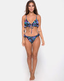 Ilona Bikini Bottom in Violet Dream