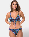 Ilona Bikini Bottom in Violet Dream