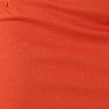 Ima Mini Skirt in Twill Tangerine