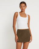 image of Ima Mini Skirt in Truffle