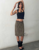 Image of Har Midi Skirt in Mini Cheetah