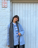 image of Walta Jacket in PU Powder Blue