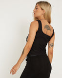 image of Inga Corset Top in Black