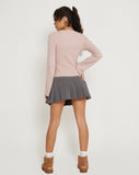 Image of Issey Long Sleeve Top in Dusty Rose