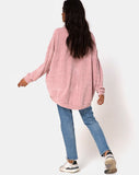 Jama Jumper in Knit Pink