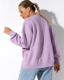 IMAGE OF Jamin Jumper in Knit Lilac See Ya