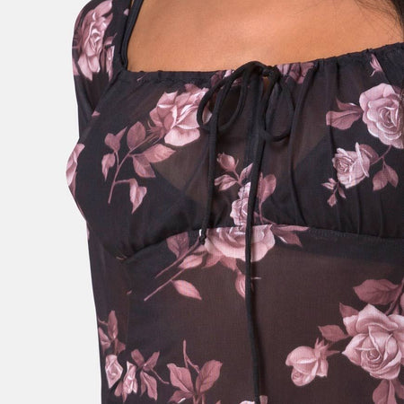 Janina Top in Dusky Rose