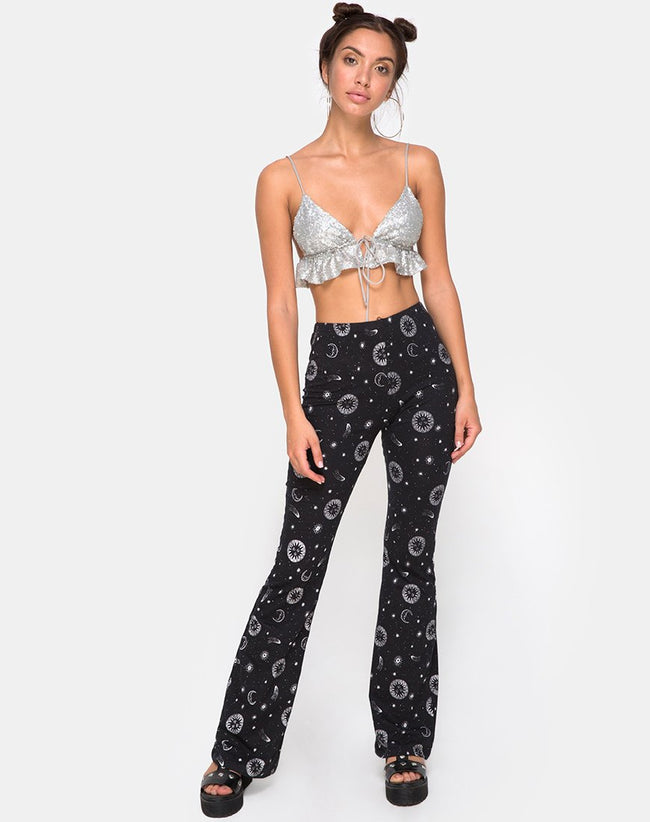 Jeevan Trouser in Small Celestial Black  X Princess Polly