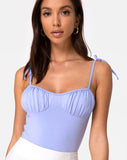 Jella Bodice in Cornflower Blue