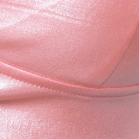 Jessie Bralet in Metallic Shimmer Baby Pink