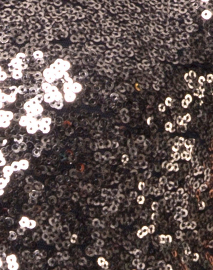 Jewel Mini Dress in Mini Fleck Sequin Black and Gold – motelgifting-com